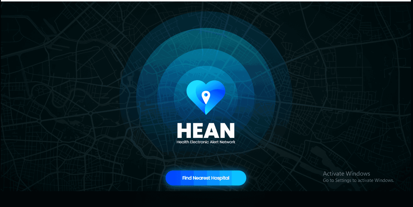 Screenshot of Health Electronic Alert Network