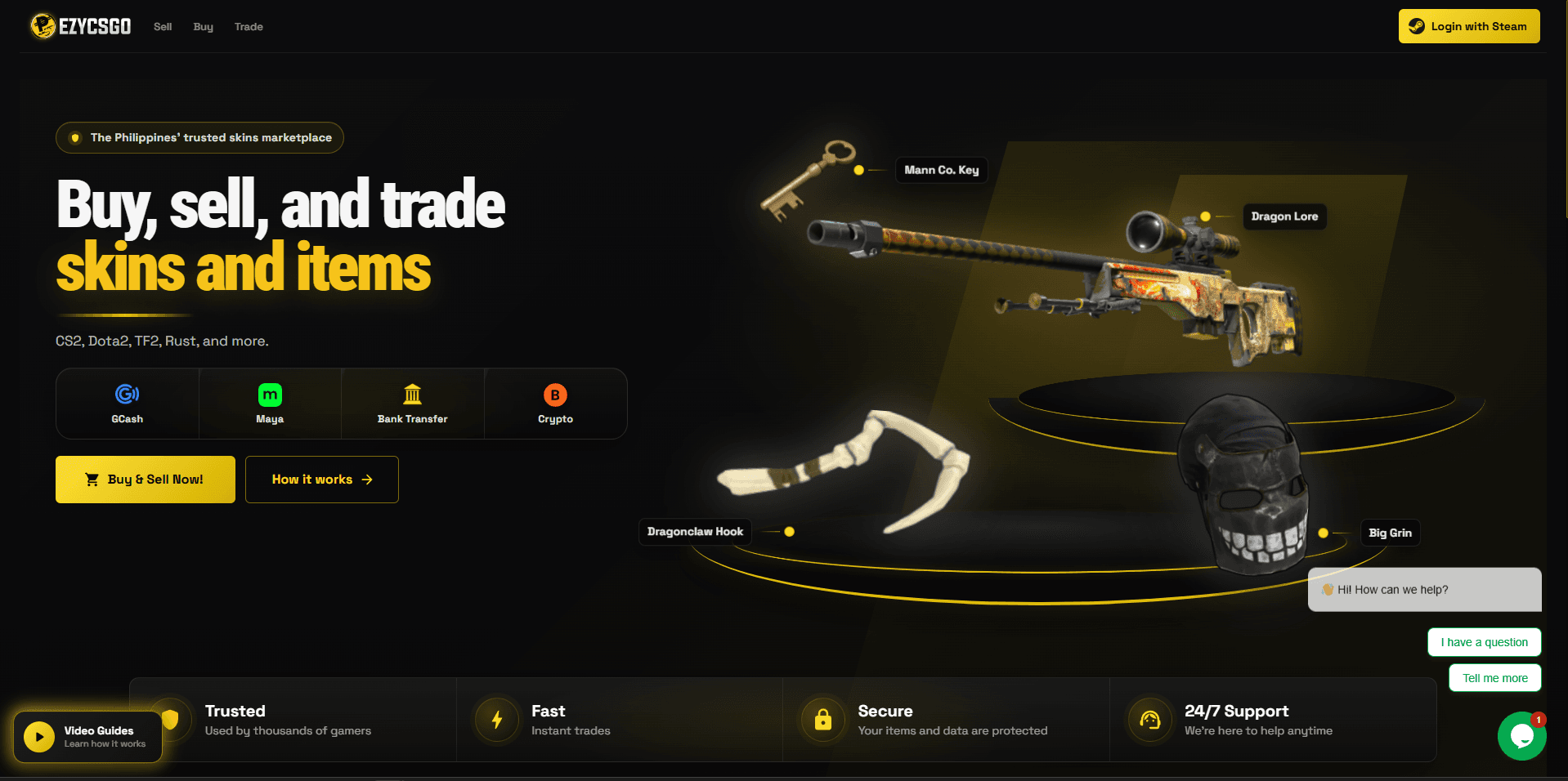 Screenshot of EZYCSGO